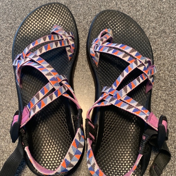 Chaco Double Strap Sandals Toe Loop Size 9. - Picture 6 of 11